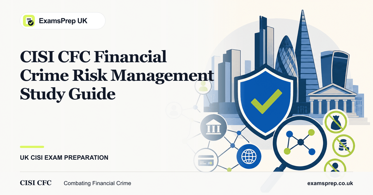 CISI CFC Financial Crime Risk Management Study Guide — UK Guide