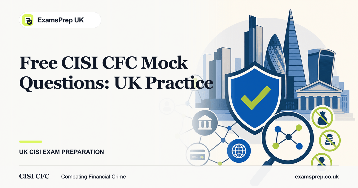 Free CISI CFC Mock Questions: UK Practice
