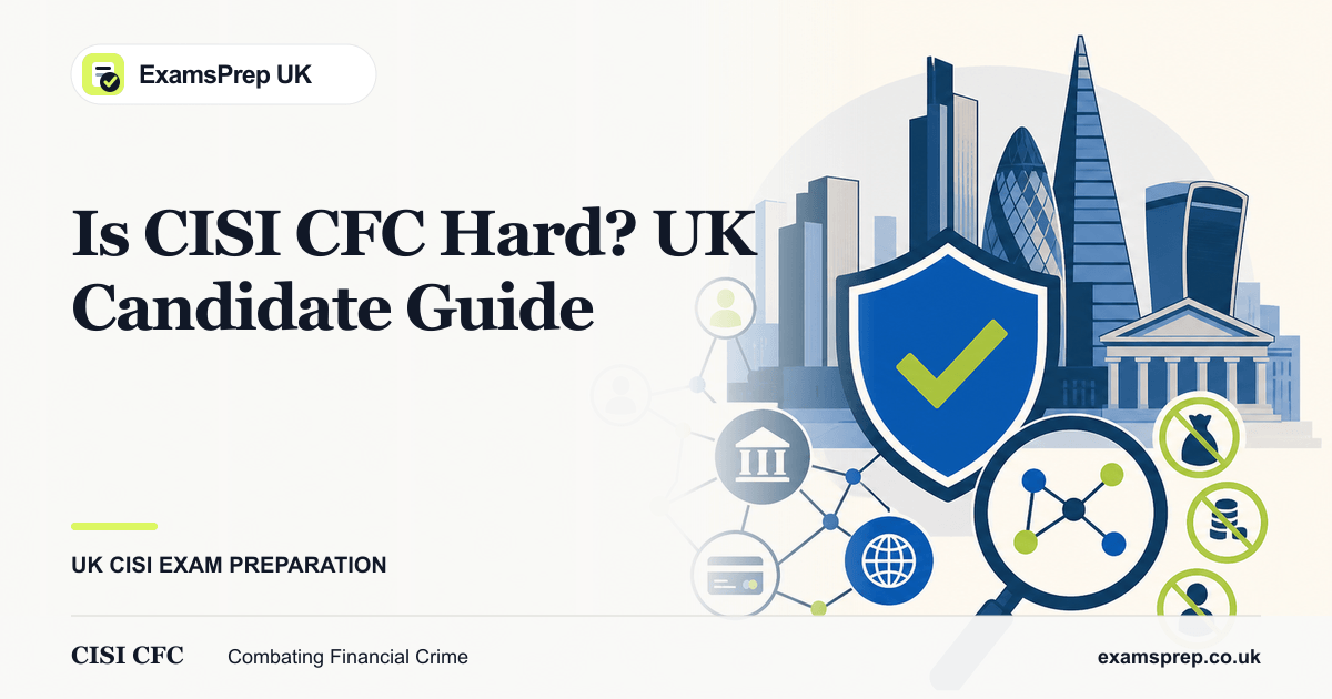 Is CISI CFC Hard? UK Candidate Guide