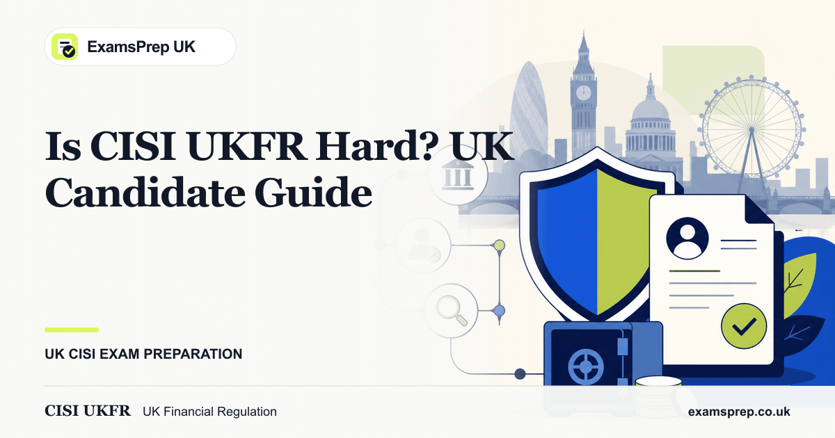 Is CISI UKFR Hard? UK Candidate Guide